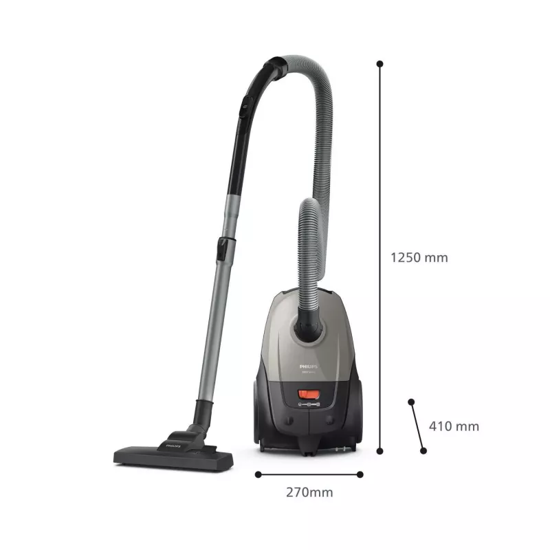 Bodenstaubsauger Philips 2000 series XD2152/12 — 850 W, 3 L Staubbeutel, HEPA-Filter, Trockenreinigung