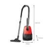 Bodenstaubsauger Philips 1000 Series XD1111/10, 800 W, Trockenreinigung, Staubbeutel 3 L, HEPA, 77 dB