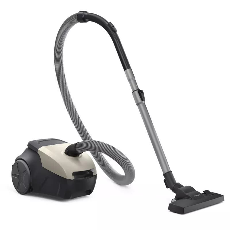 Staubsauger | PHILIPS | Eingangsleistung 800 W | Staubkapazität 3 L | Bodenstaubsauger | Reinigungstyp Trocken | Staubbehälter Staubbeutel | Farbe Schwarz/Beige | XD1101/10