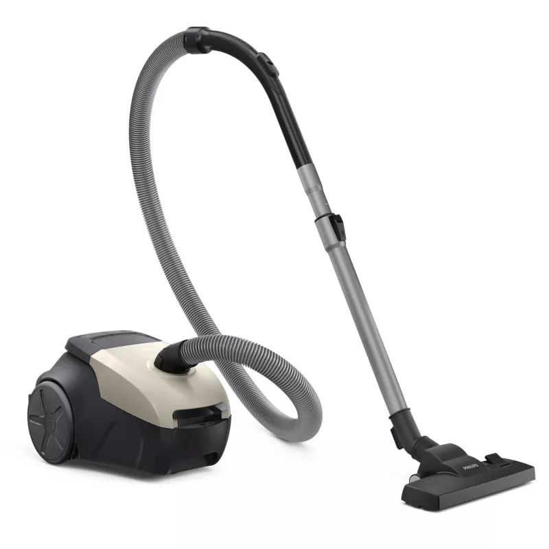 Staubsauger | PHILIPS | Eingangsleistung 800 W | Staubkapazität 3 L | Bodenstaubsauger | Reinigungstyp Trocken | Staubbehälter Staubbeutel | Farbe Schwarz/Beige | XD1101/10