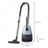 Bodenstaubsauger Philips 2000 series XD1142/10 — 800 W, 3 L Staubbeutel, HEPA-Filter, Trockenreinigung