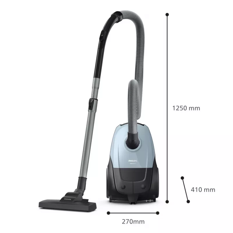 Bodenstaubsauger Philips 2000 series XD1142/10 — 800 W, 3 L Staubbeutel, HEPA-Filter, Trockenreinigung
