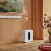 Aktiver Subwoofer Sonos Sub 4 – Class-D-Verstärker, AC 110–240 V, 40,2 × 15,8 × 38,9 cm, Schwarz oder Weiß