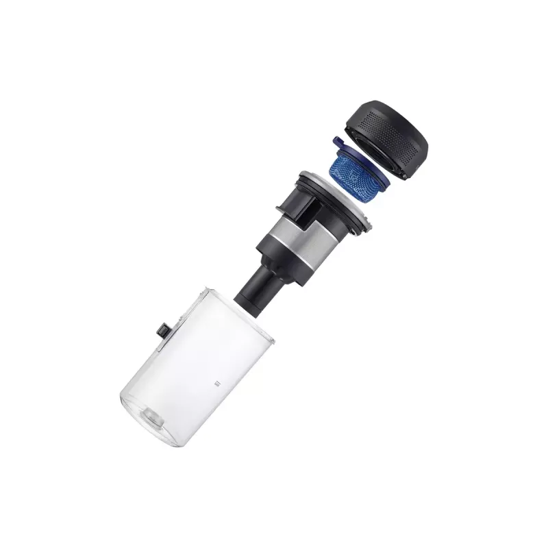 Stabstaubsauger Samsung VS20C9554TK — Batterie, Lithium‑Ionen, 580 W, beutellos 0,8 l, Zyklon, Schwarz