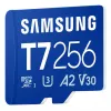 MicroSDXC-Speicherkarte Samsung T7 256 GB UHS-I U3 V30 Lesen 170 MB/s Blau