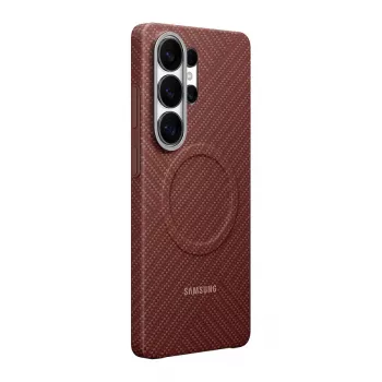 Samsung Carbon Magnet Hülle Galaxy S26 Ultra, Rot