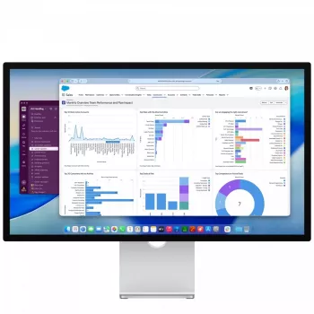 Apple Studio Display Monitor (Standardglas) mit neig- und höhenverstellbarem Standfuß
