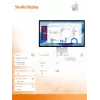 Apple Studio Display Monitor (Standardglas) mit neig- und höhenverstellbarem Standfuß