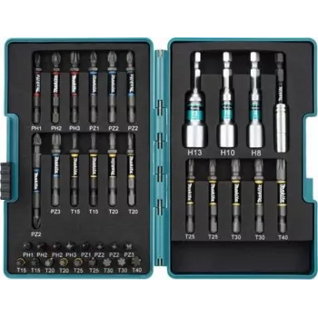 MAKITA E-26179 - Torsion Bit-Set Impact Premier für Akku-Schlagschrauber DTD153 & DTD157 (38-teilig) (E-26179)