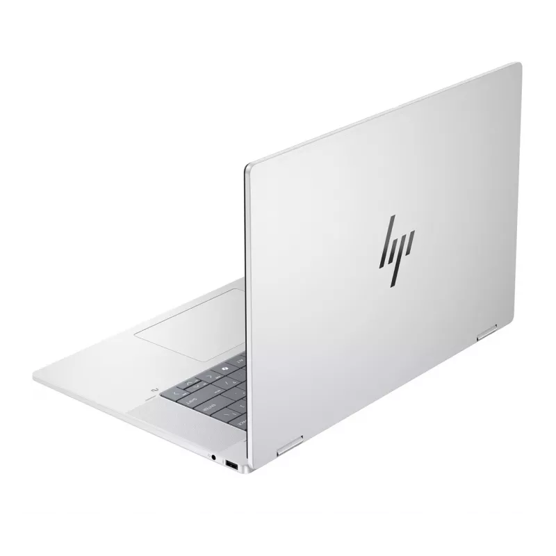 2-in-1 HP OmniBook X Flip NG AI 16-as0003nw Laptop, 16 Zoll 3K OLED Touchscreen, 32GB RAM, 1TB SSD, Windows 11 Home, Ultra 7 258V, Glacier Silver