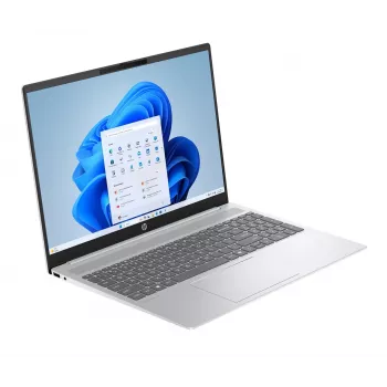 Laptop HP OmniBook 5 – Ultra 7 255U, 16 Zoll 2K-Display, 24 GB RAM, 512 GB SSD, Windows 11 Pro, Glacier Silver