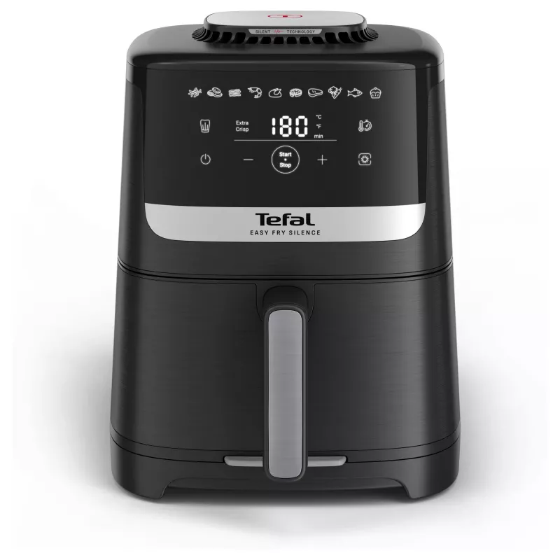 Air Fryer Tefal Easy Fry Silence XL EY5528E0 — XL-Kapazität, Heißluftfritteuse, geräuscharmer Betrieb