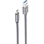 USB-Kabel ShiverPeaks Basic-S USB 3.2 Gen 2 2m USB A USB C Grau