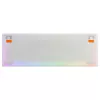 Mechanische Gaming-Tastatur Cherry K5 Pro TMR Compact 65% AZERTY RGB kabelgebunden USB Orange Weiß