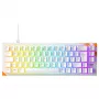 Mechanische Gaming-Tastatur Cherry K5 Pro TMR Compact — 65% QWERTY USB Kabelgebunden, RGB, Magnetischer Schalter, Orange/Weiß