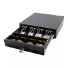 Elektronische Kassenschublade Olympia LD 410A, Metallgehäuse, schwarz, 415×410×104 mm