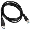 USB 3.2 Gen.1 Kabel Typ A Stecker / A Stecker InLine 35215 schwarz 1,5 m