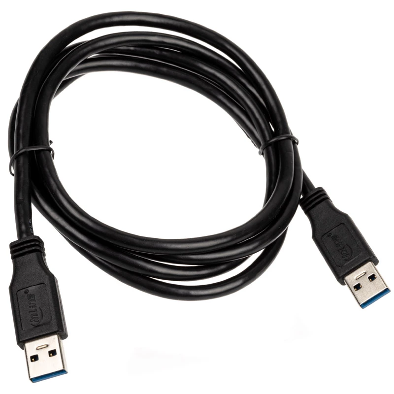 USB 3.2 Gen.1 Kabel Typ A Stecker / A Stecker InLine 35215 schwarz 1,5 m