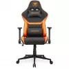 Universeller Gaming-Stuhl COUGAR Gaming Armor One V2 F Gepolsterte Sitzfläche Schwarz Orange