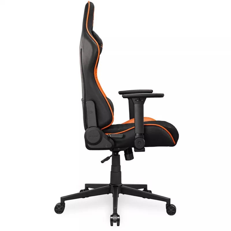 Universeller Gaming-Stuhl COUGAR Gaming Armor One V2 F Gepolsterte Sitzfläche Schwarz Orange