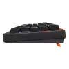 Mechanische Gaming-Tastatur Cherry K5 Pro TMR Compact 65% QWERTY Nordic Kabelgebunden USB RGB Schwarz/Orange
