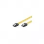 Wentronic goobay - SATA-Kabel - Serial ATA 150/300/600 - SATA (W) auf SATA (W) - 70cm - verriegelt, Flach (95023)
