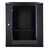 Extralink Lite 12U 530X400 WANDMONTAGE Rackschrank Schwarz Mit Einlegeboden