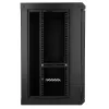 Extralink Lite 12U 530X400 WANDMONTAGE Rackschrank Schwarz Mit Einlegeboden