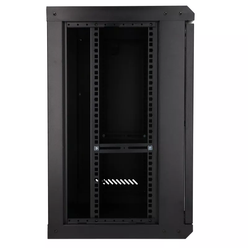 Extralink Lite 12U 530X400 WANDMONTAGE Rackschrank Schwarz Mit Einlegeboden