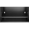 Extralink Lite 12U 530X400 WANDMONTAGE Rackschrank Schwarz Mit Einlegeboden