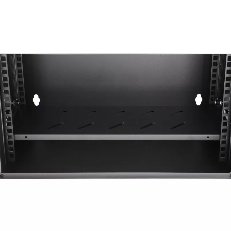 Extralink Lite 12U 530X400 WANDMONTAGE Rackschrank Schwarz Mit Einlegeboden