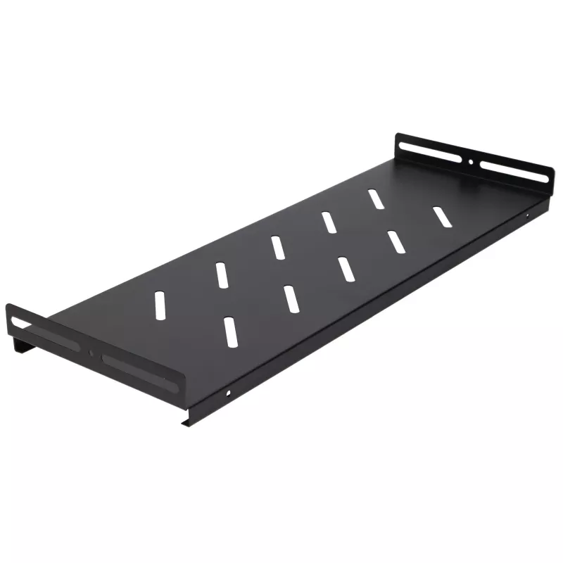 Extralink Lite 12U 530X400 WANDMONTAGE Rackschrank Schwarz Mit Einlegeboden