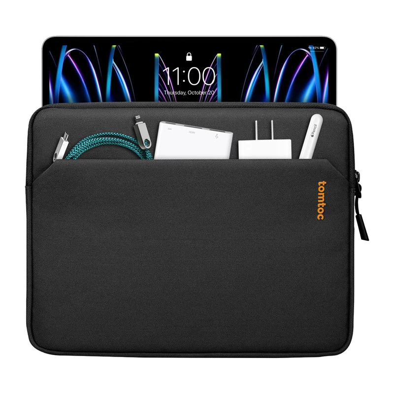 Tomtoc Tablet-Hülle Light-B1 für 11-Zoll-Tablets, schwarz