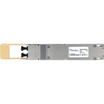 BlueOptics OSFP Transceiver P49764-B21-BO, MPO-MTP-12/APC, flach Top, 400GBASE-VR4, Multimode 850nm, 50m, DDM