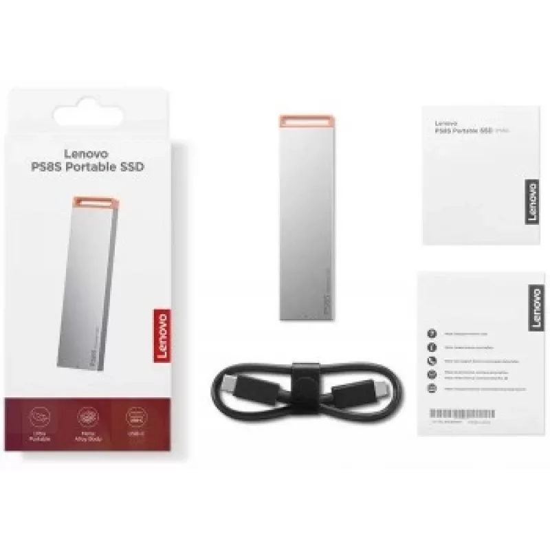 Externes Solid-State-Laufwerk Lenovo 4XB1T88412 1 TB USB Type-C 3.2 Gen 2 (Grau)