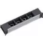 Power Extension Bachmann 909.000 Indoor Schwarz Aluminium