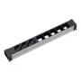 Stromverteiler 3 AC-Steckdosen Bachmann 909.006 Schwarz Silber