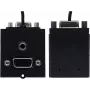 Steckdosenmodul VGA + RCA Bachmann 917.058 Audio-Video-Anschluss