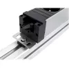 Steckdosenleiste Bachmann STEP ALU 1x USB 1x Custom-Modul 2x Steckdose