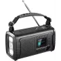 Sandberg Survivor DAB+ Radio All-in-1 20000 mAh Powerbank Schwarz