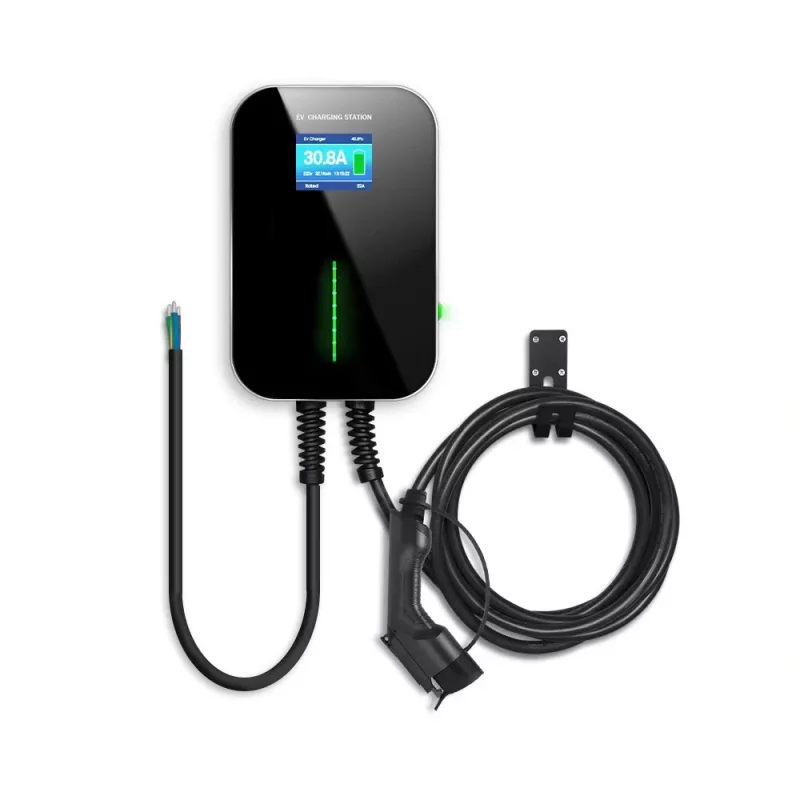 Extralink BS20-BC-22kW-APP Elektroauto-Ladegerät Typ 2 32A 22 kW, 3 Phasen, LCD-Bildschirm, App, 6,1 m