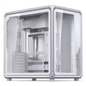 Jonsbo X400 PC-Gehäuse, Midi Tower, ATX, Temperglas – Weiß