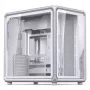 Jonsbo X400 PC-Gehäuse, Midi Tower, ATX, Temperglas – Weiß