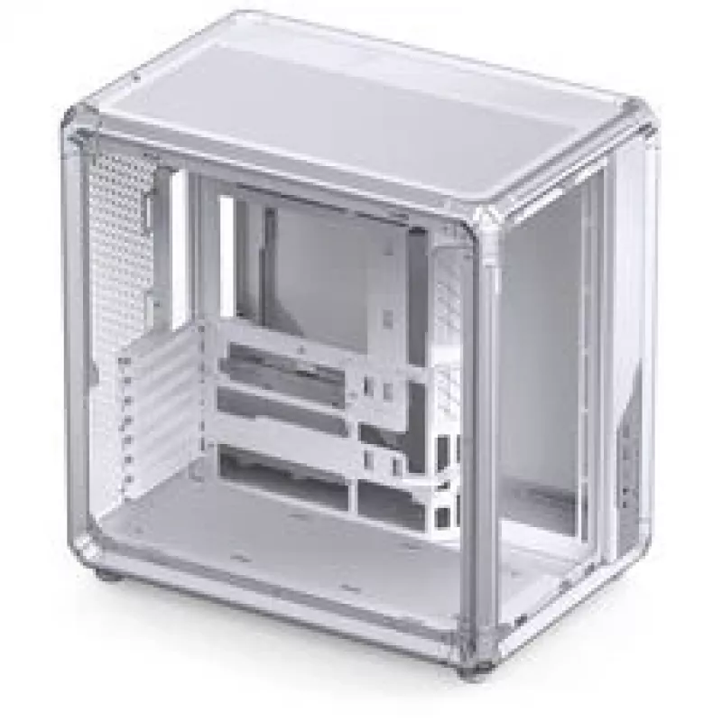 Jonsbo X400 PC-Gehäuse, Midi Tower, ATX, Temperglas – Weiß