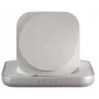 Kabelloses magnetisches Nachttisch-Ladegerät Zens ZESC20W/00 — weiß, MagSafe-kompatibles 15W kabelloses Laden