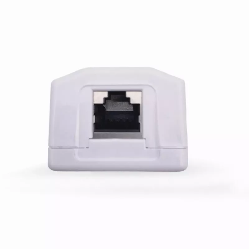 Wandmontierte geschirmte Netzwerkdose GEMBIRD 1×RJ45 Kategorie 6A FTP