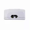 Wandmontierte abgeschirmte Netzwerkdose GEMBIRD Gniazdo natynkowe 2×RJ45 Cat6A FTP