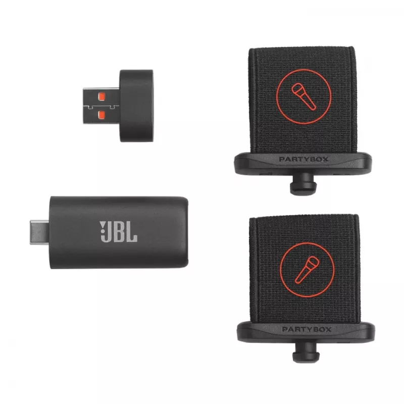 JBL EasySing Mics Schwarz Mikrofonset