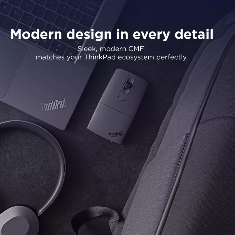 Kabellose beidhändige Bluetooth-Maus Lenovo 4Y51T62792 — IR LED, 4000 DPI, 7 Tasten, Rad, Grau