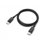DisplayPort-Kabel Lenovo 4X91U92142 — DisplayPort auf DisplayPort, 1,8 m, Schwarz